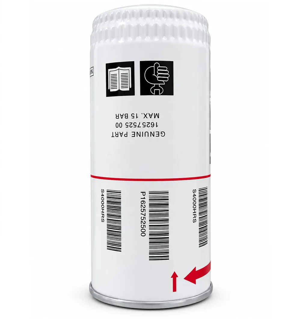 Atlas Copco 1625 7525 00 Oil Filter