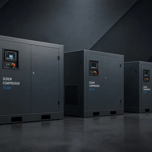 Industrial screw and piston air compressors range