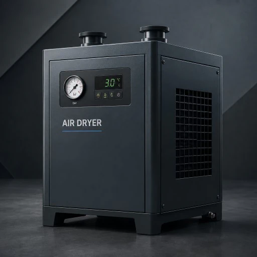 Industrial refrigerated and desiccant air dryers range